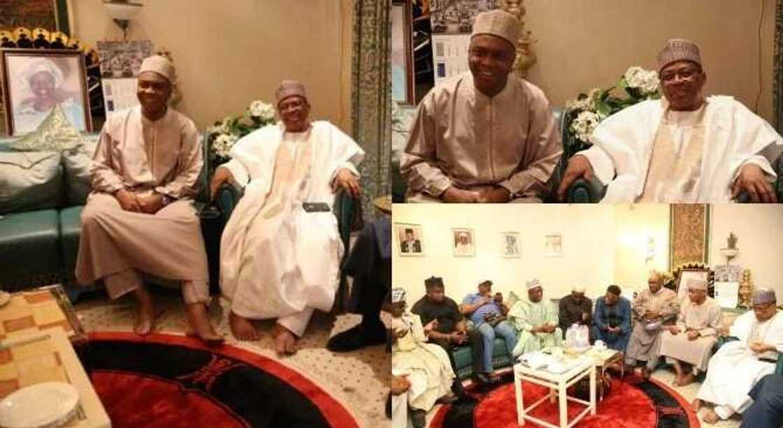 Saraki visits Babangida allegedly over 2019 presidency Saraki visits Babangida allegedly over 2019 presidency