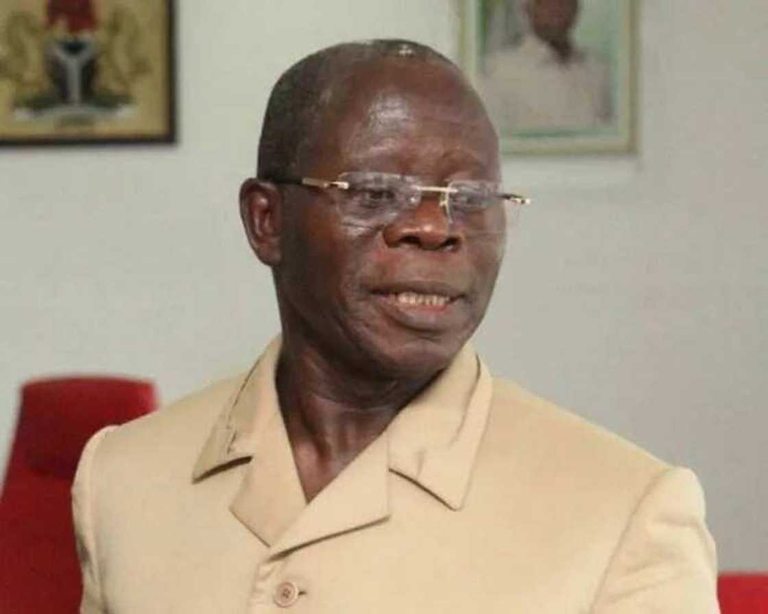 Shugaban jam'iyyar APC; Adams Oshiomhole Shugaban jam'iyyar APC; Adams Oshiomhole