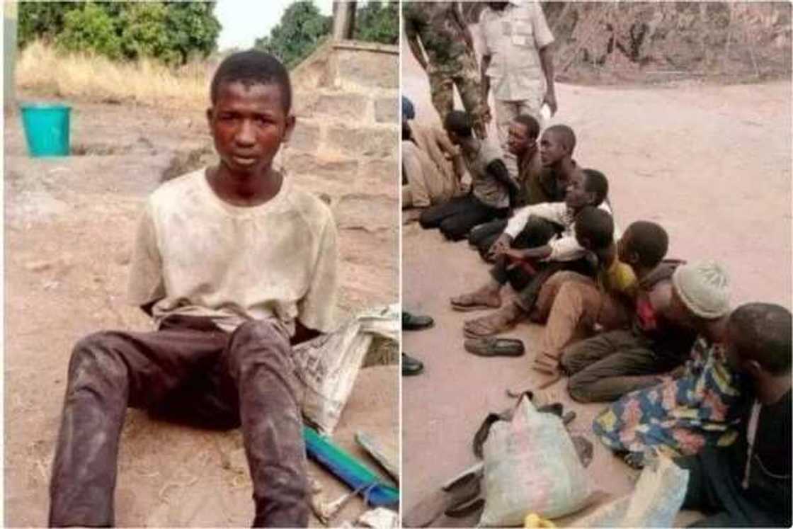 Sojoji sun kama makiyaya 10 suna barna a cikin wata gona a jihar Benuwe Sojoji sun kama makiyaya 10 suna barna a cikin wata gona a jihar Benuwe