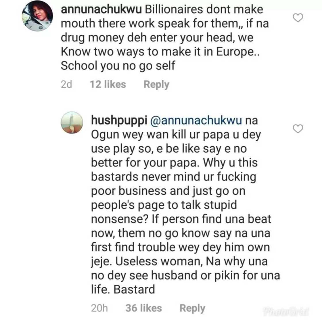 You are a useless woman - Hushpuppi blasts the heck out of ladies who came for him on Instagram You are a useless woman - Hushpuppi blasts the heck out of ladies who came for him on Instagram