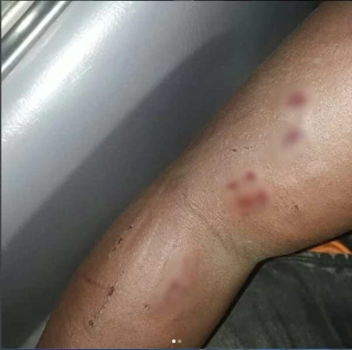 Comedian brutalized by soldiers on his way from Enugu state Comedian brutalized by soldiers on his way from Enugu state