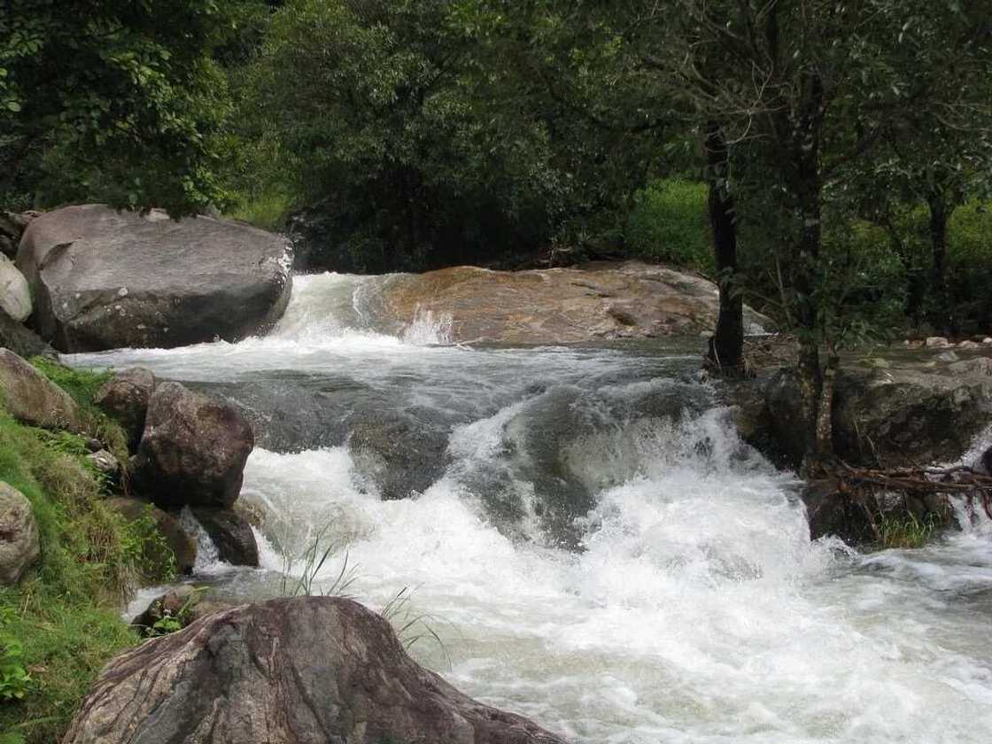 The Obudu Waterfall The Obudu Waterfall
