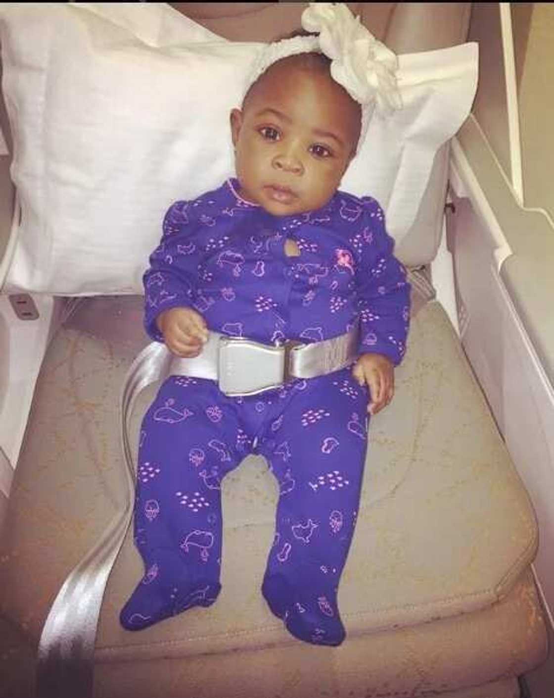 10 Memorable photos of Imade with Davido as she turns one