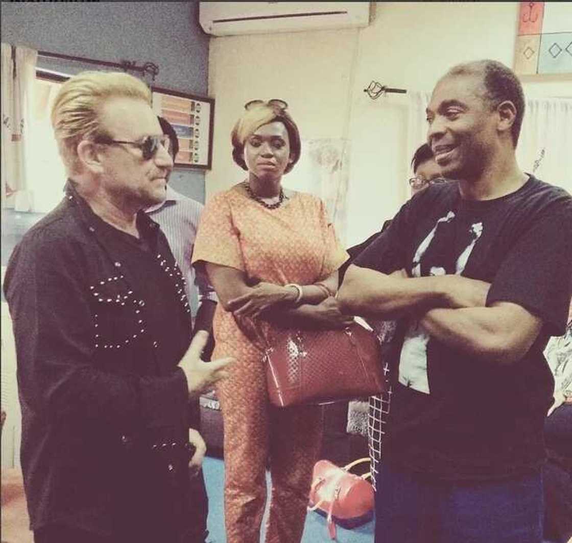 Photos: Nigerian Artists Meet U2 Frontman Bono Photos: Nigerian Artists Meet U2 Frontman Bono