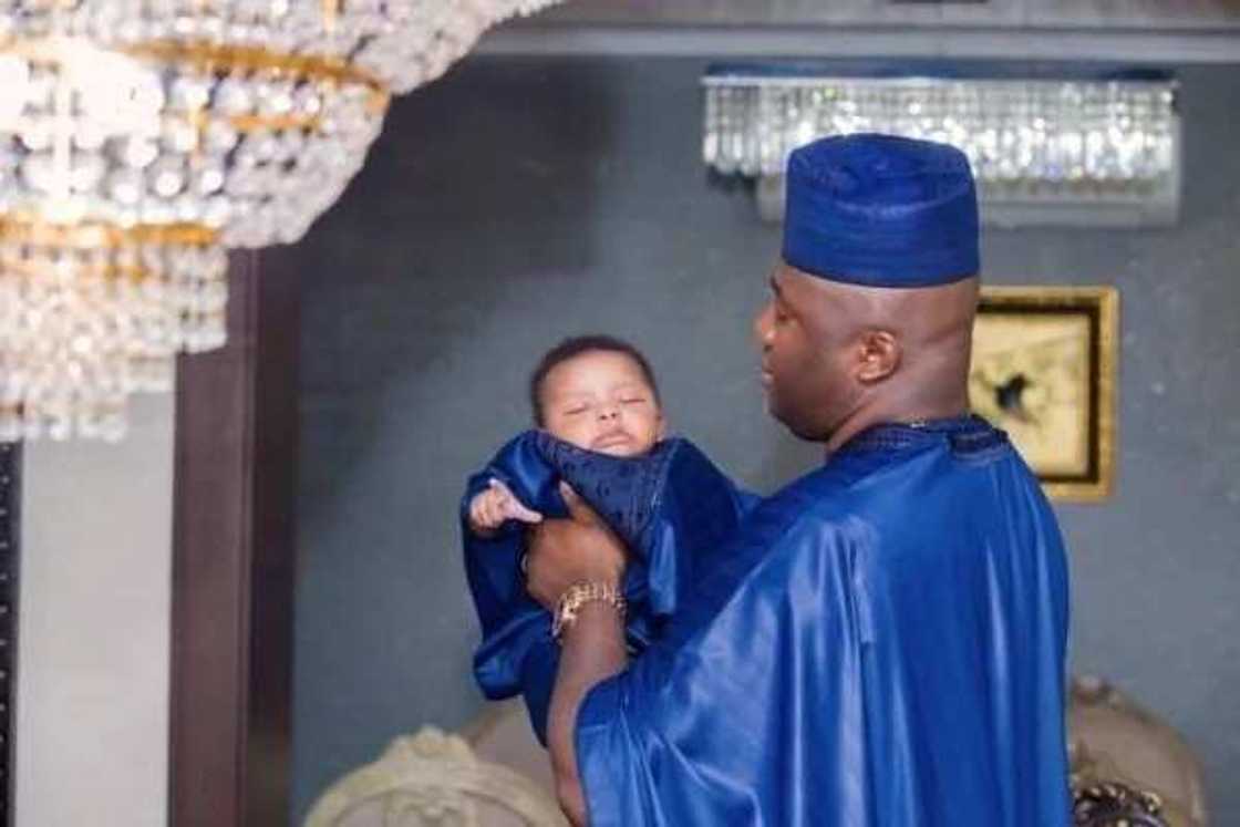Billionaire businessman Prince Arthur Eze’s nephew dedicates first son (photos) Billionaire businessman Prince Arthur Eze’s nephew dedicates first son (photos)