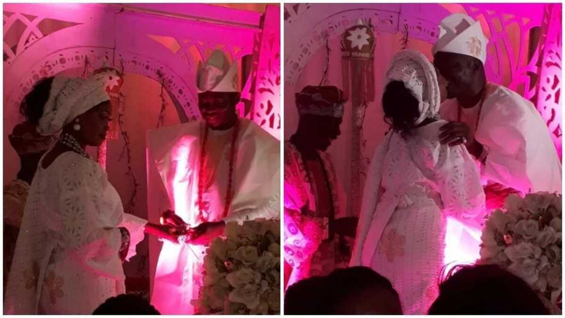 Yoruba actress Mercy Ebosele looks stunning as she ties the knot with her heartthrob (photos)