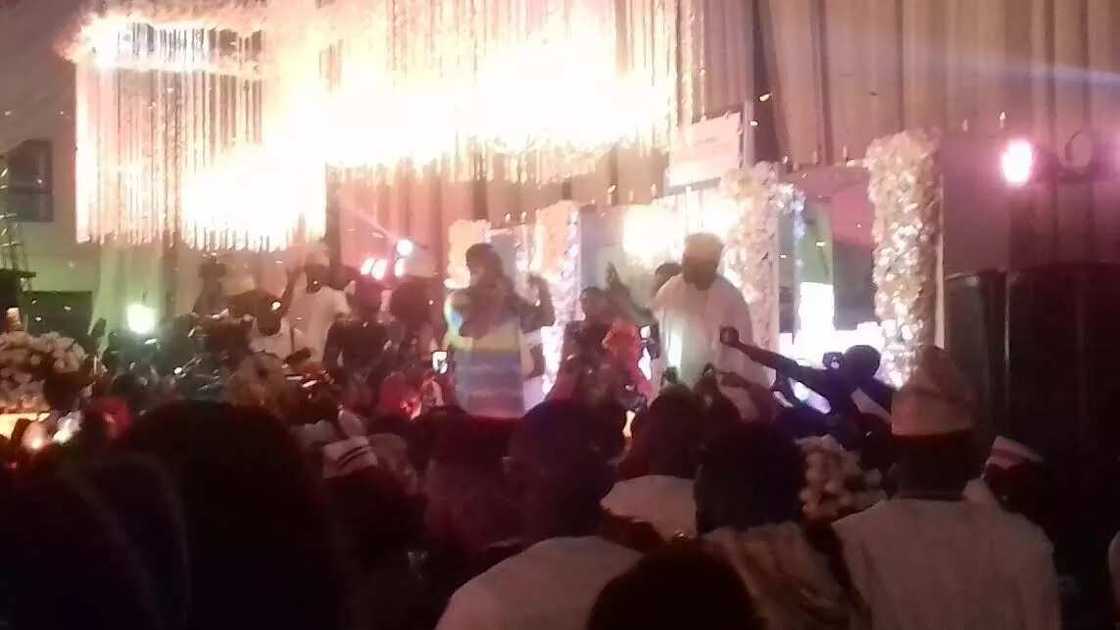 How Olamide thrilled guests as actress stages lavish wedding How Olamide thrilled guests as actress stages lavish wedding