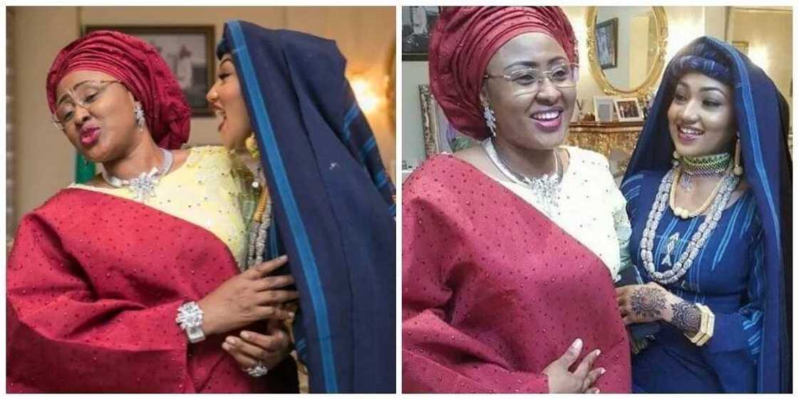 Sakon ranar haihuwa mai taba zuciya da Zahra Buhari ta aika ma Aisha Buhari Sakon ranar haihuwa mai taba zuciya da Zahra Buhari ta aika ma Aisha Buhari