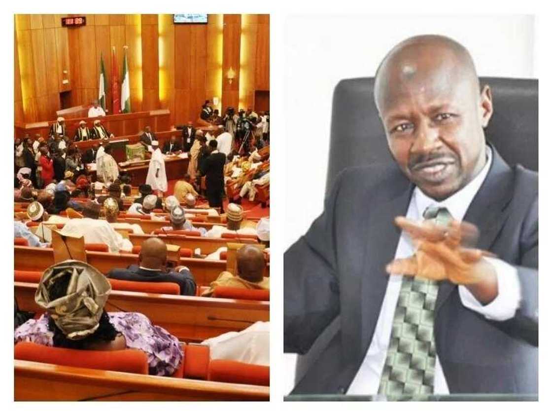 Kutungwiwar Majalisa: Allah sarki karshen Magu yazo a matsayin shugaban EFCC Kutungwiwar Majalisa: Allah sarki karshen Magu yazo a matsayin shugaban EFCC