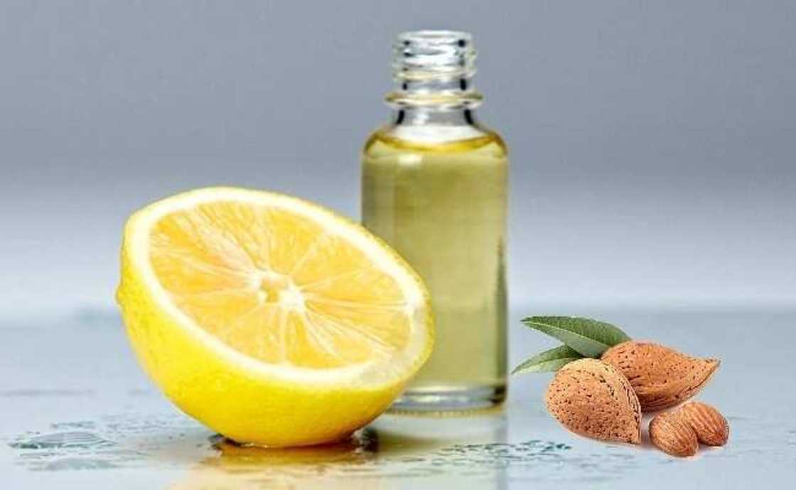 Almond Oil and Lemon Almond Oil and Lemon