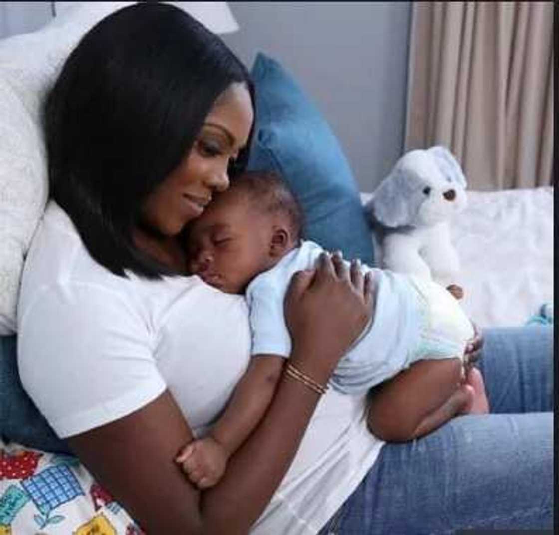 See How Tiwa Savage Share Adorable Moments With Son