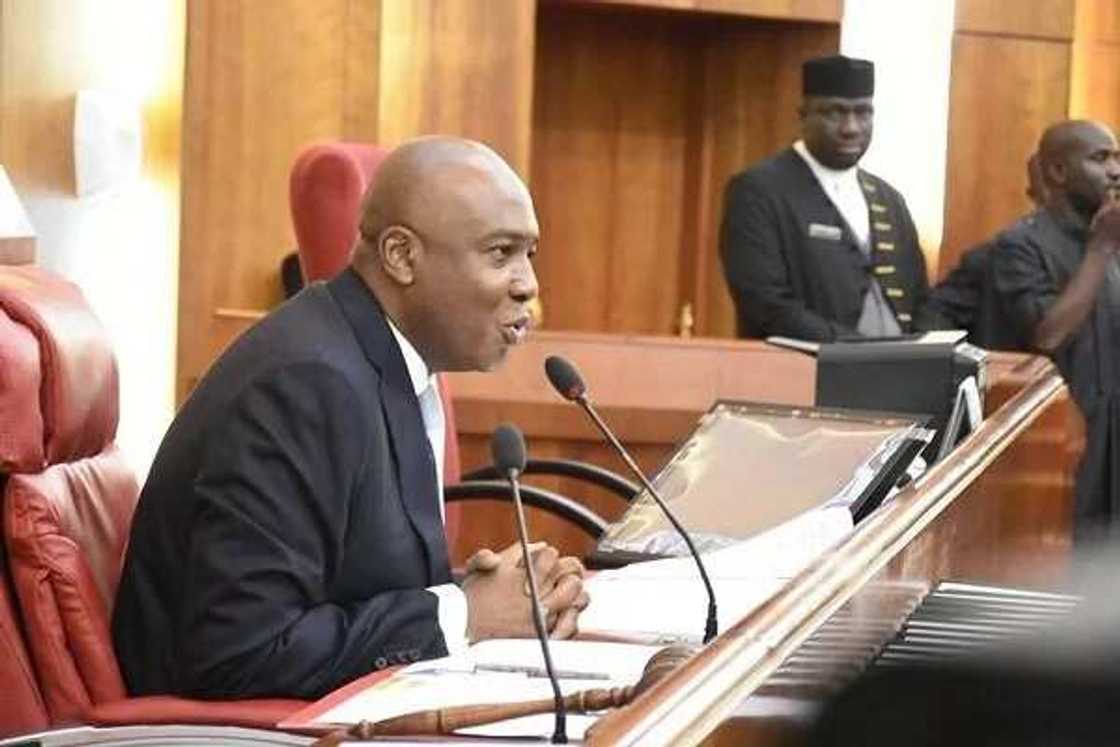 Saraki Begs IMF To Support Nigeria Saraki Begs IMF To Support Nigeria