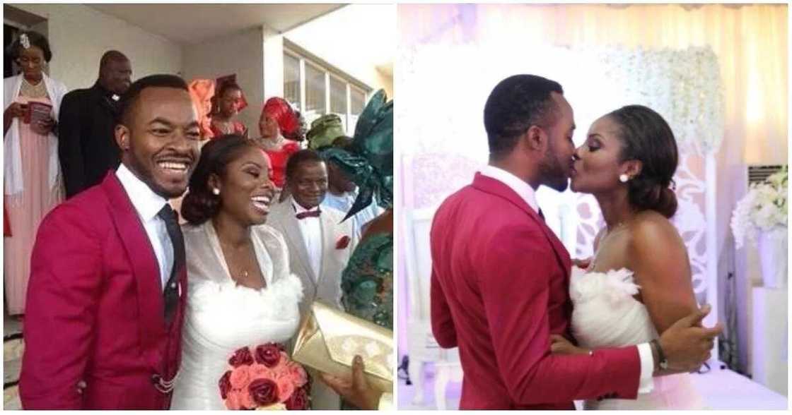 OC Ukeje white wedding OC Ukeje white wedding