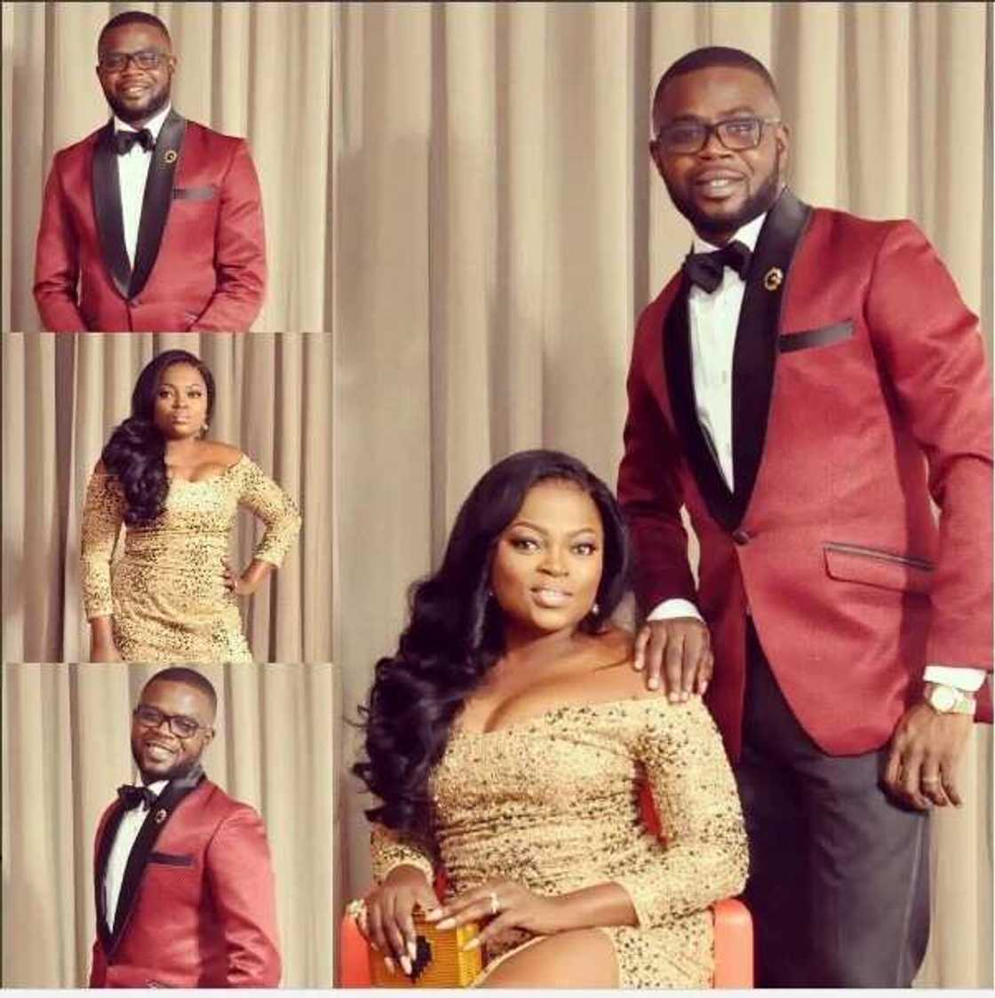 Funke Akindele surprises husband with a music video (photos, video) Funke Akindele surprises husband with a music video (photos, video)