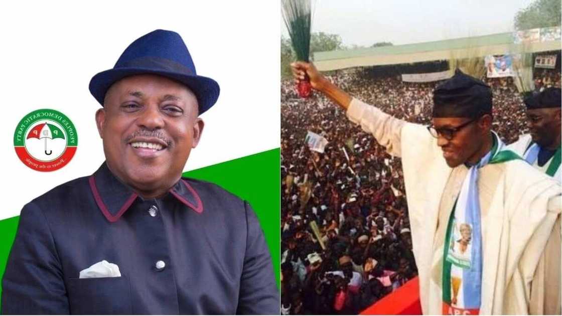 Mutane 2000 sun sauya sheka daga APC zuwa PDP a jihar Kano Mutane 2000 sun sauya sheka daga APC zuwa PDP a jihar Kano