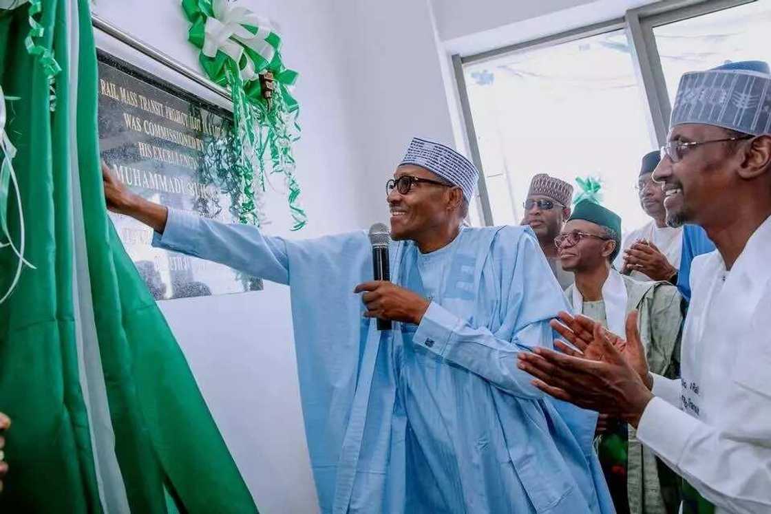 Cikakken jawabin shugaba Buhari a wajen kaddamar da tashan jirgin kasan Abuja