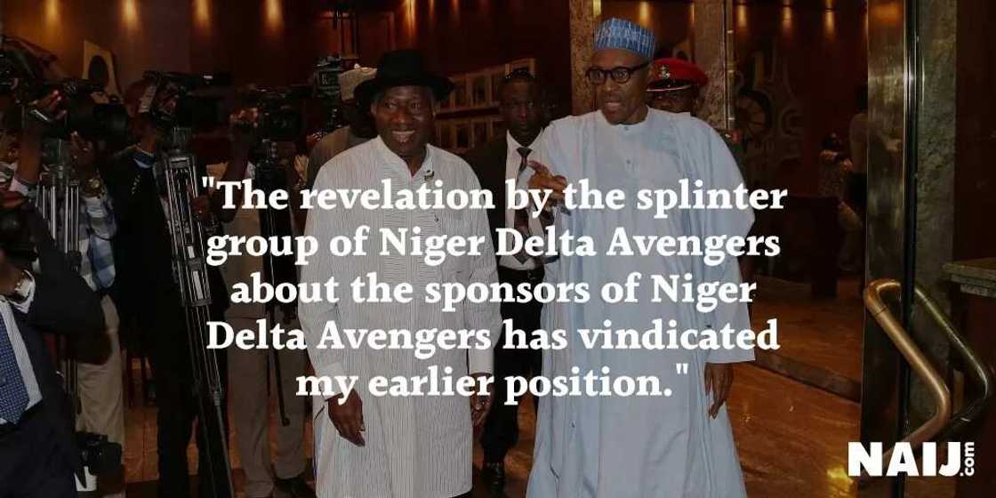 PMB, GEJ's lives in danger - Top 15 quotes PMB, GEJ's lives in danger - Top 15 quotes