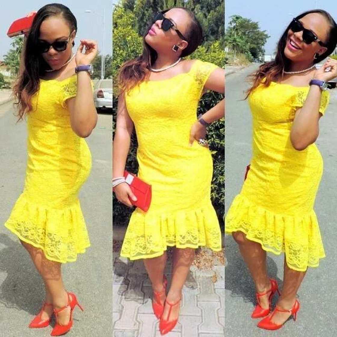 yellow lace style yellow lace style