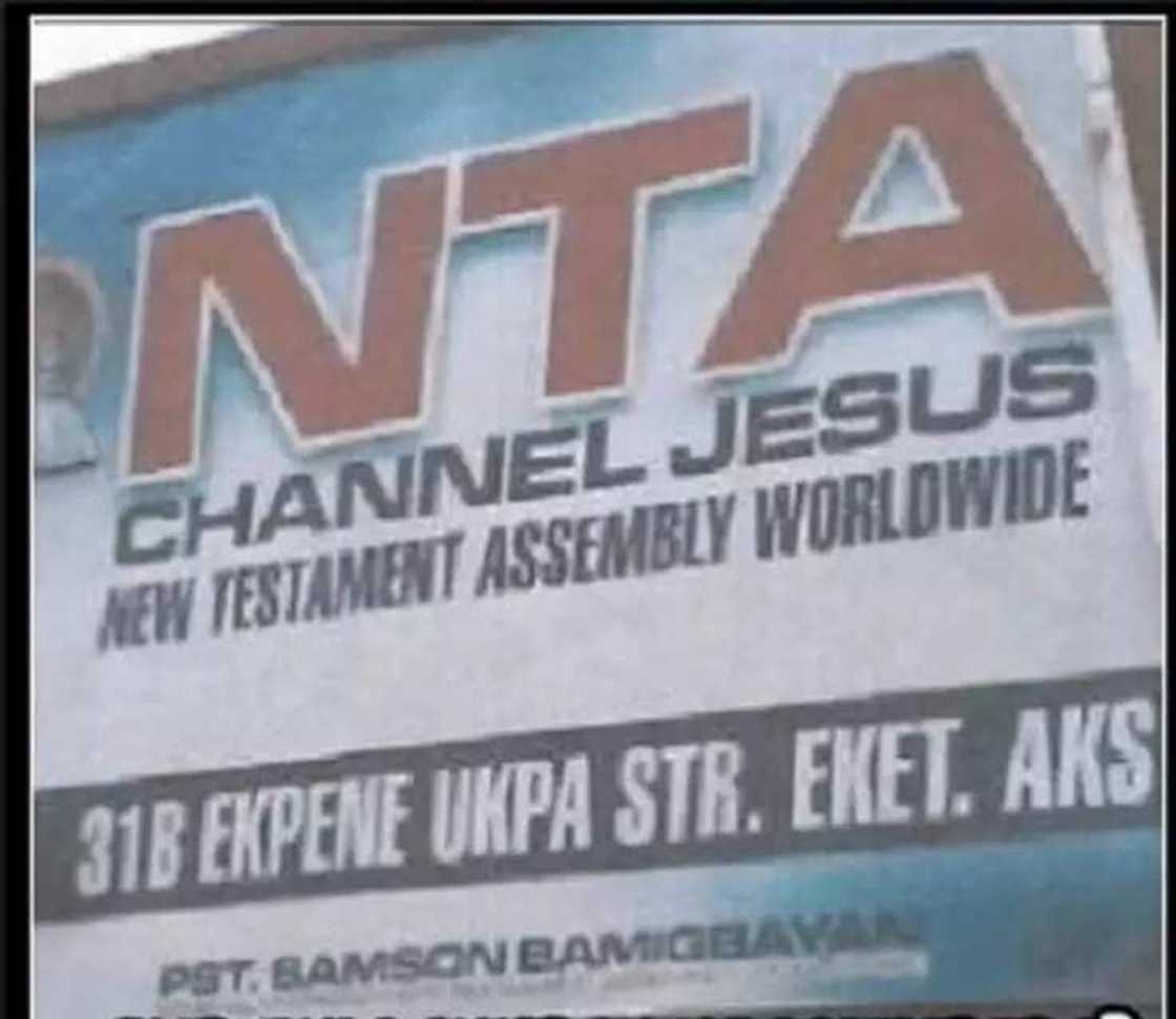 Hilarious names of churches you will find in Nigeria (photos) Hilarious names of churches you will find in Nigeria (photos)