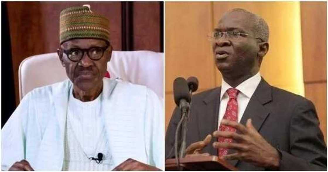 Shugaba Buhari ya fara rabon kudaden sata - Fashola Shugaba Buhari ya fara rabon kudaden sata - Fashola
