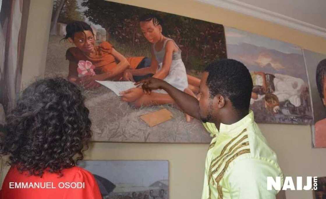 I want to build a school of art - Oresegun Olumide I want to build a school of art - Oresegun Olumide