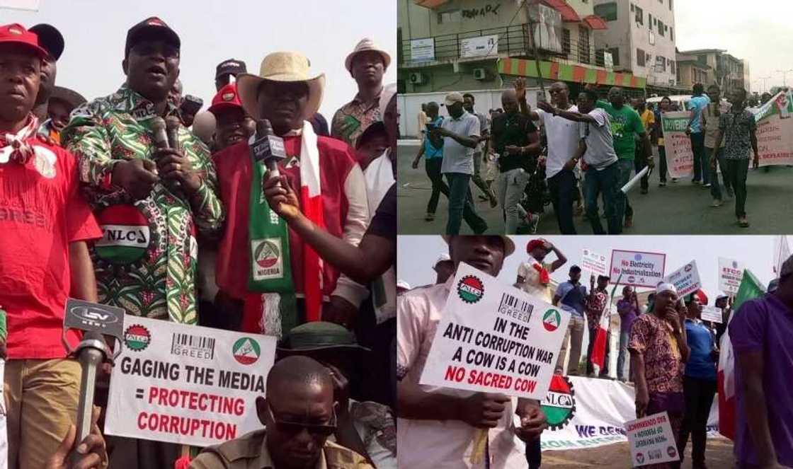Live Updates: Charley Boy and Sahara Reporters, publisher join NLC leaders to lead Lagos labour protest Live Updates: Charley Boy and Sahara Reporters, publisher join NLC leaders to lead Lagos labour protest
