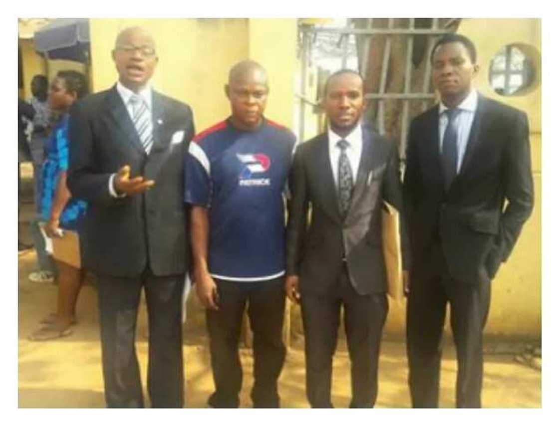 Man who named dog Buhari appears in court with lawyers Man who named dog Buhari appears in court with lawyers