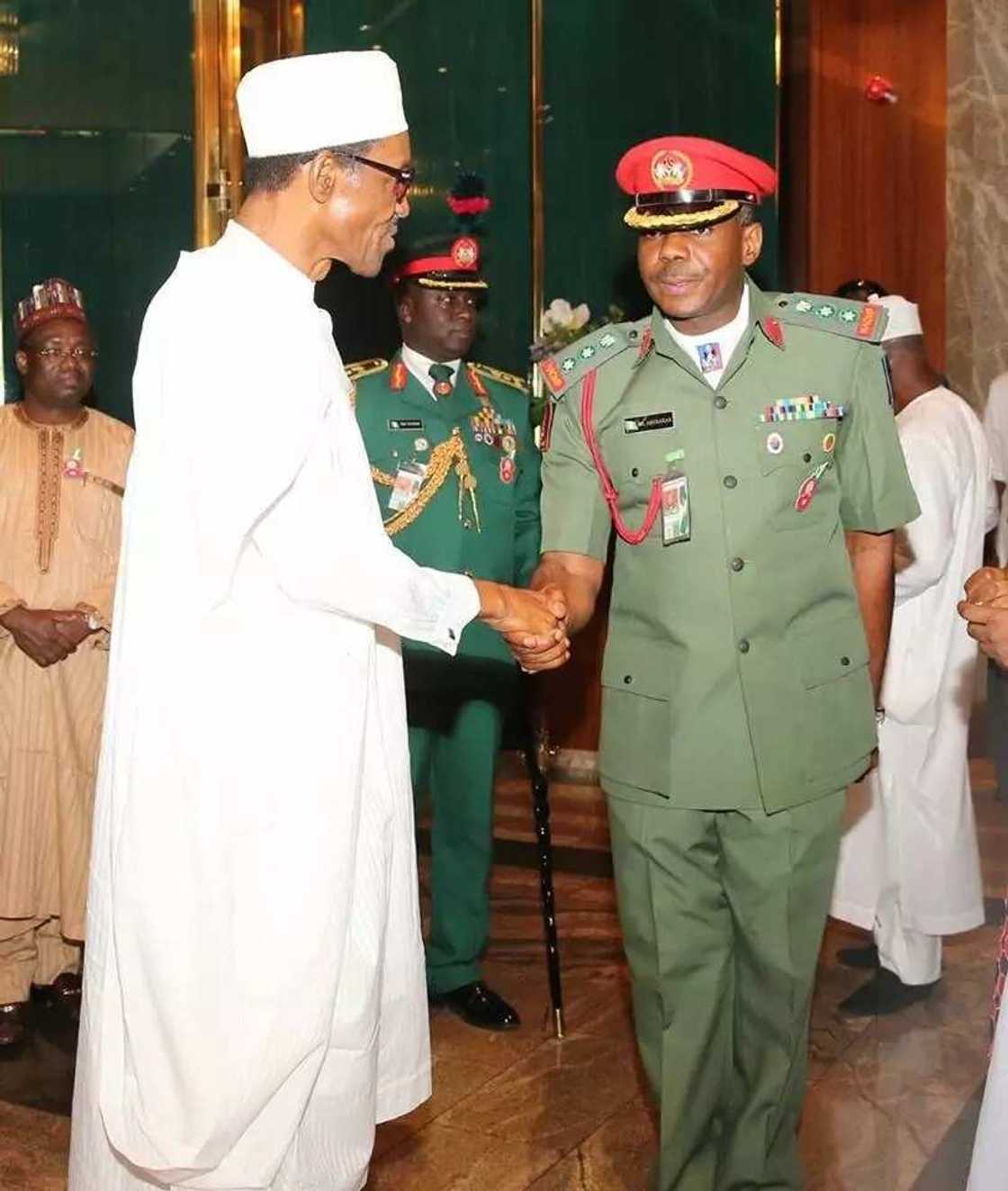 Shugaba Buhari tare da Kanal Muhammad Lawal Abubakar Shugaba Buhari tare da Kanal Muhammad Lawal Abubakar