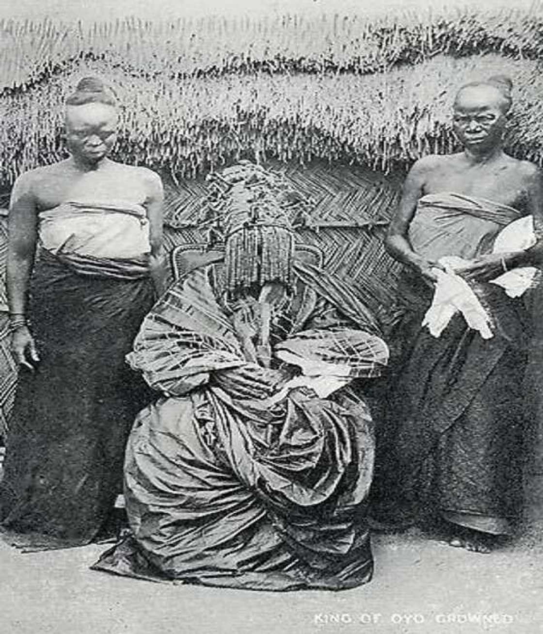 Alaafin Oyo picture from around 1900