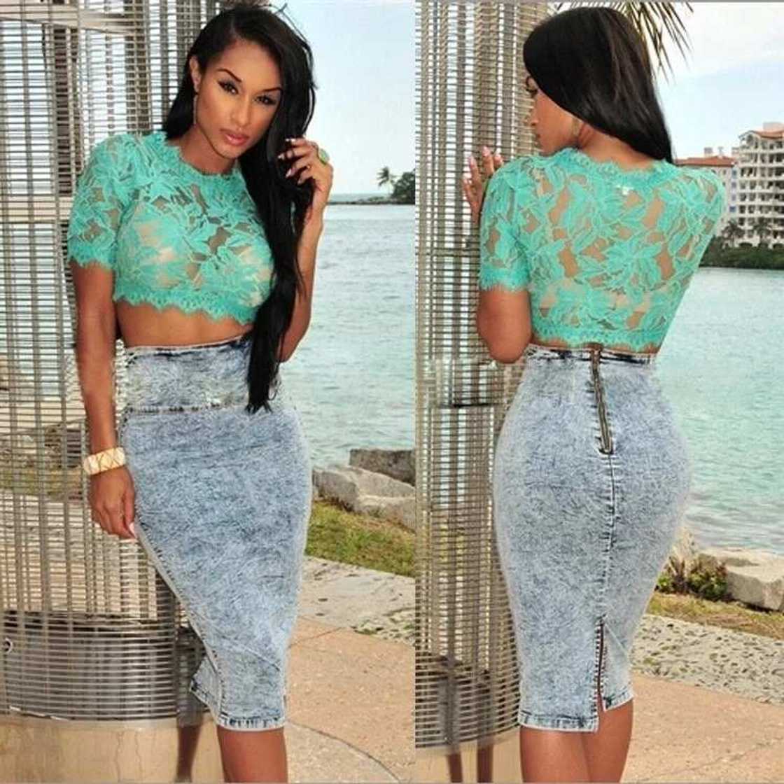 Nigerian French lace blouse Nigerian French lace blouse