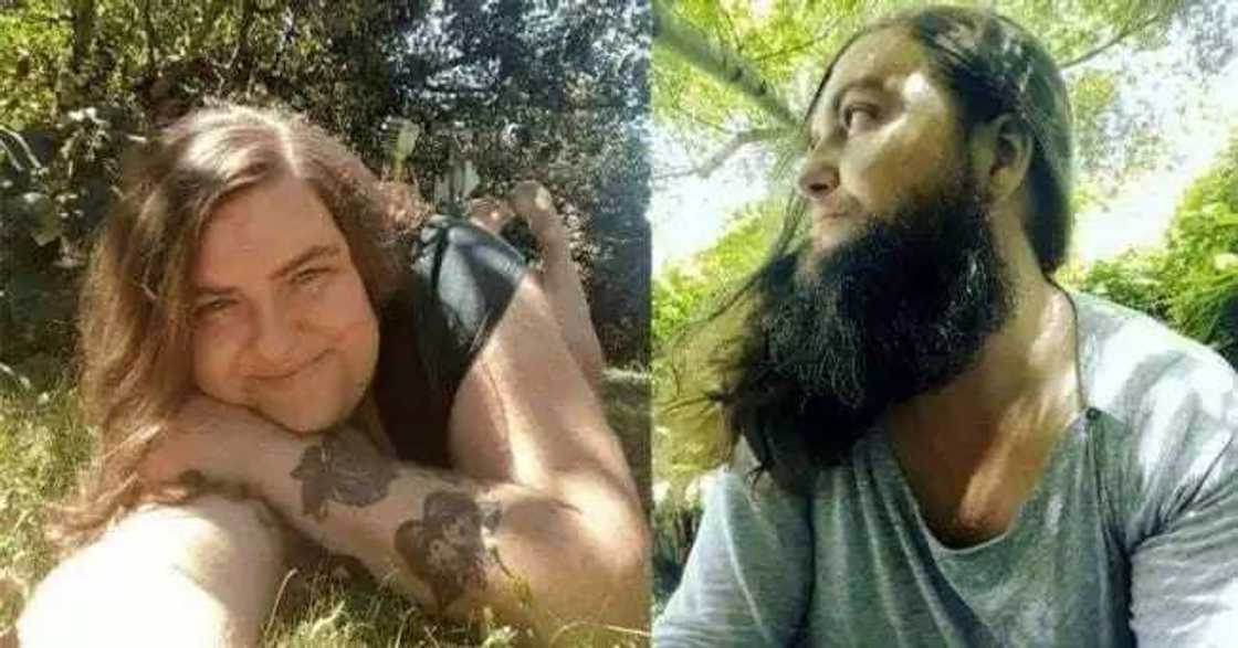 Mace mai gemu, mai zawarawa da yawa Mace mai gemu, mai zawarawa da yawa