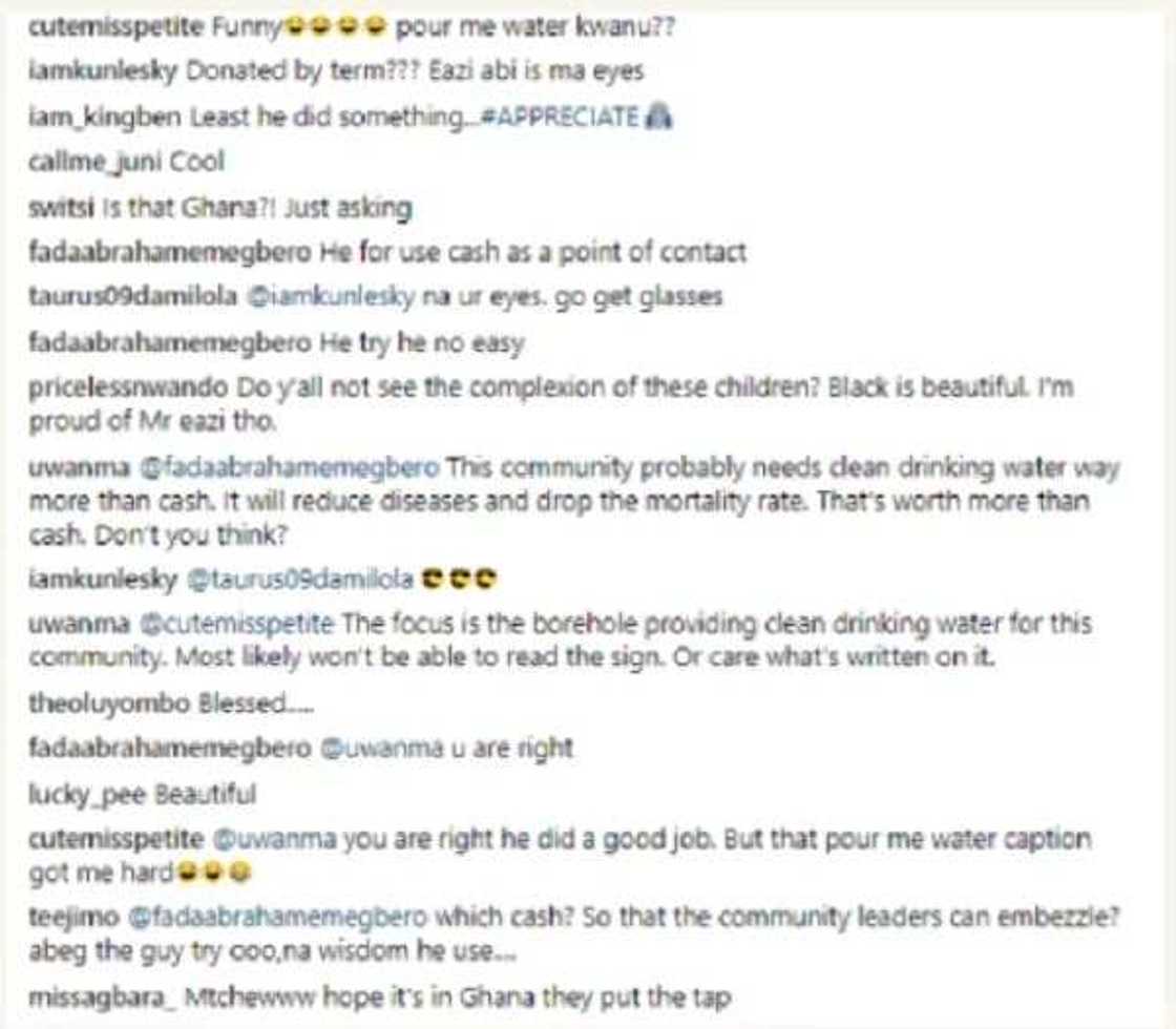 Fans of Mr Eazi construct borehole to promote his new song Fans of Mr Eazi construct borehole to promote his new song