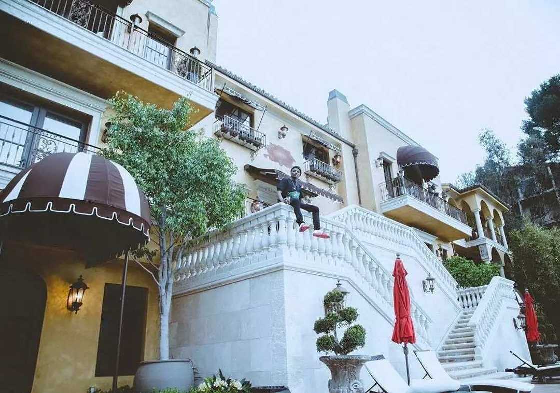 Wizkid mansion Wizkid mansion