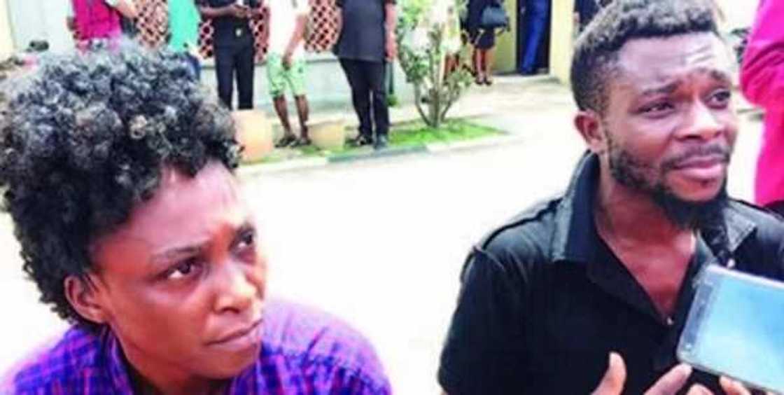 Lovers arrested for trafficking ladies to Lagos for prostitution (photo) Lovers arrested for trafficking ladies to Lagos for prostitution (photo)