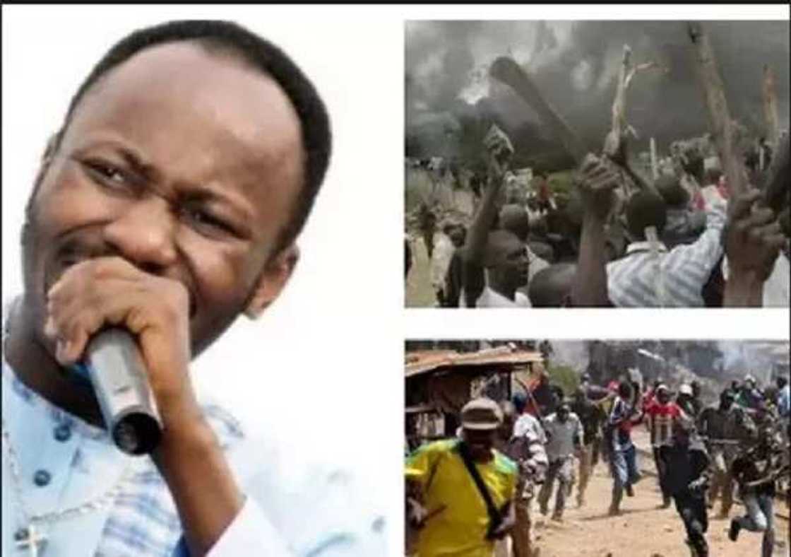 Apostle Suleiman's arrest! "Nigeria is going to break before 2019 and it won't be Biafra", "Never! This man is not above the law" - Nigerians react Apostle Suleiman's arrest! "Nigeria is going to break before 2019 and it won't be Biafra", "Never! This man is not above the law" - Nigerians react