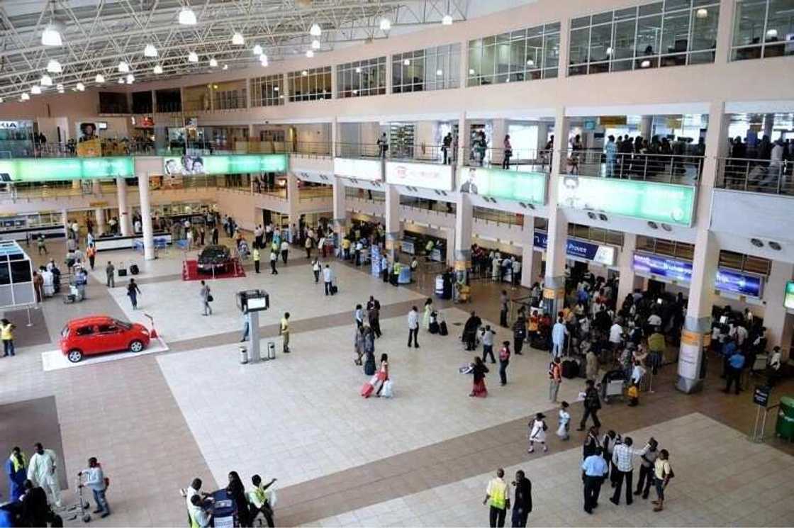 The international airport of Lagos The international airport of Lagos