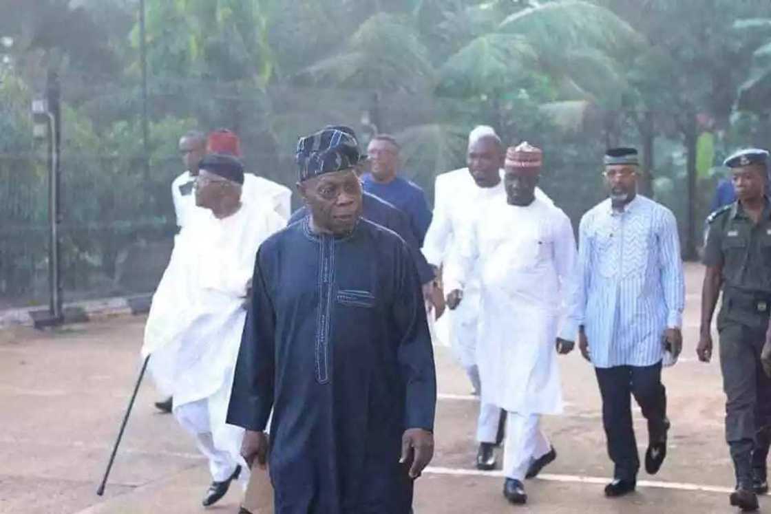 Yanzunnan: Ana can an sa labule tsakanin manyan PDP da Obasanjo, kullalliya kenan Yanzunnan: Ana can an sa labule tsakanin manyan PDP da Obasanjo, kullalliya kenan