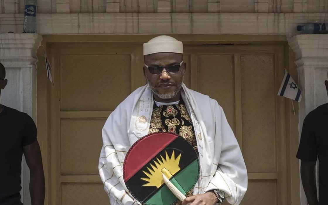 IPOB dares federal government over alleged plans to re-arrest of Nnamdi Kanu IPOB dares federal government over alleged plans to re-arrest of Nnamdi Kanu