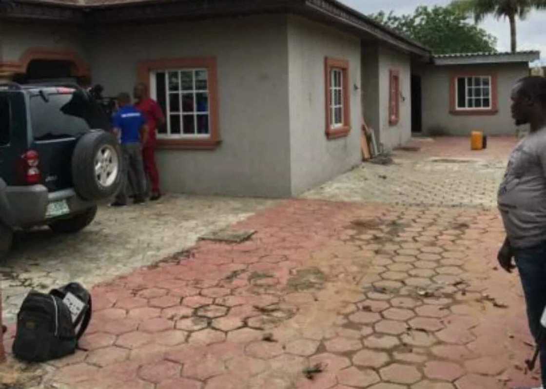 One of the house kidnapper Evans keeps his victims One of the house kidnapper Evans keeps his victims