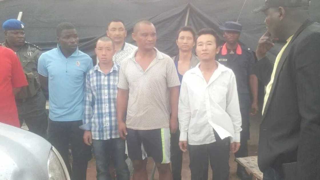 Jam’ian tsaron Najeriya na taimakawa yan kasan Sin masu hako madaina ba bisa ka’ida Jam’ian tsaron Najeriya na taimakawa yan kasan Sin masu hako madaina ba bisa ka’ida