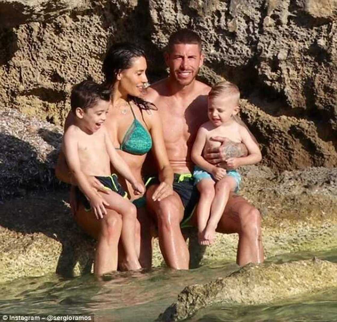 Sergio Ramos enjoys summer holiday with family after Russia 2018 disappointment Sergio Ramos enjoys summer holiday with family after Russia 2018 disappointment