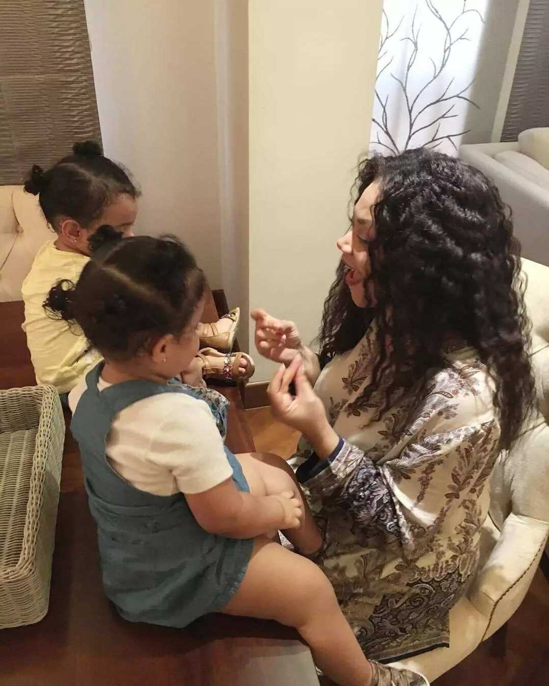 Nadia Buari twins