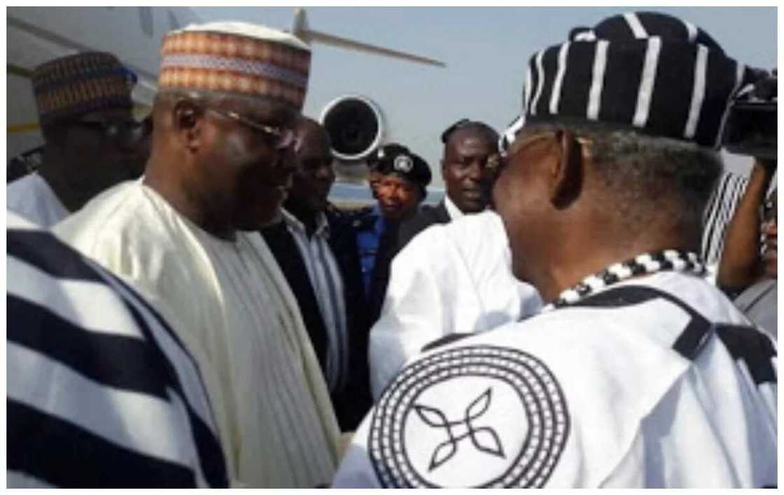 Atiku, Okorocha storm Makurdi (Photos)