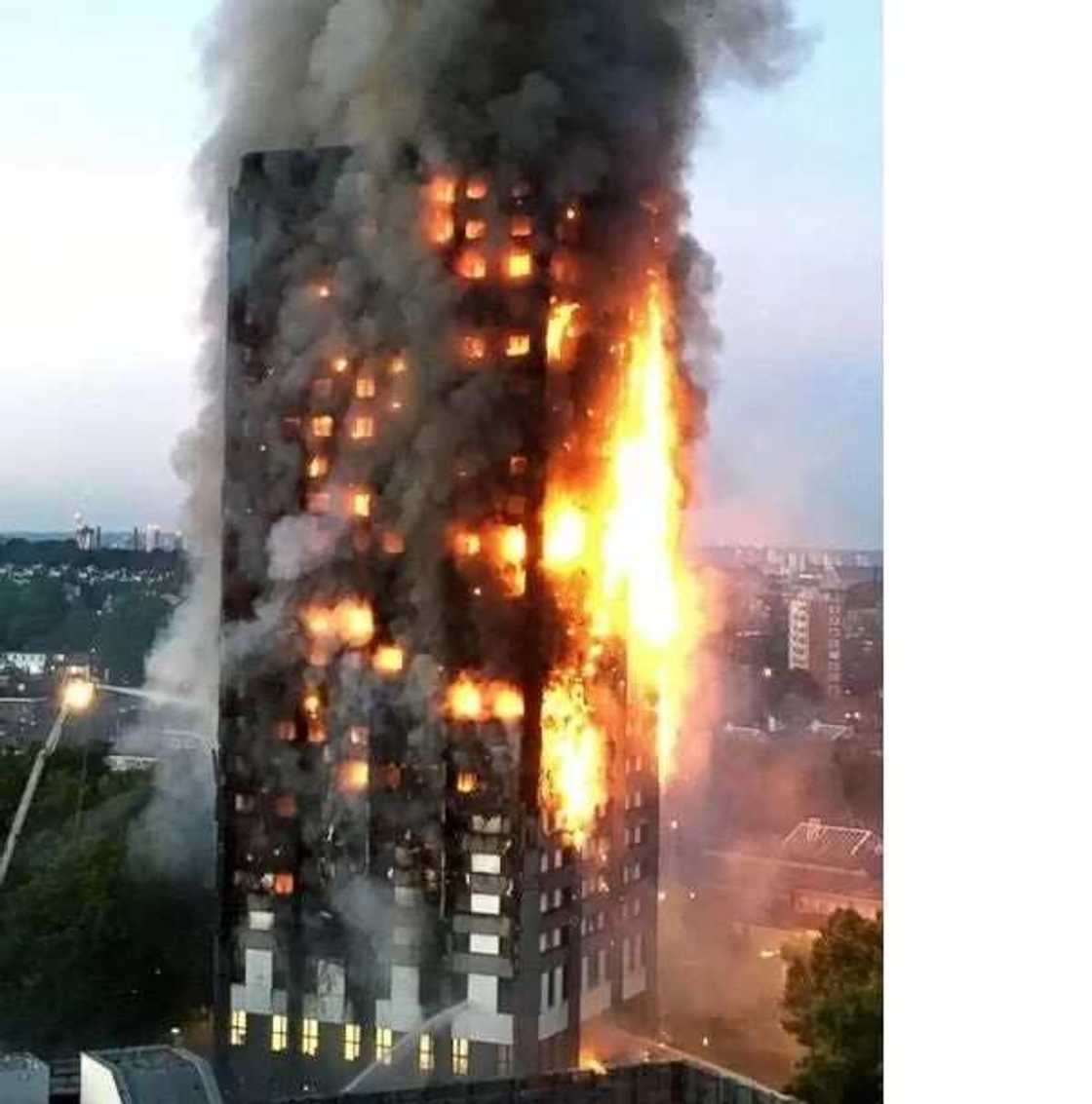How Nigerian man Oluwaseun Talabi miraculously escapes death in a burning skyscraper (photos) How Nigerian man Oluwaseun Talabi miraculously escapes death in a burning skyscraper (photos)