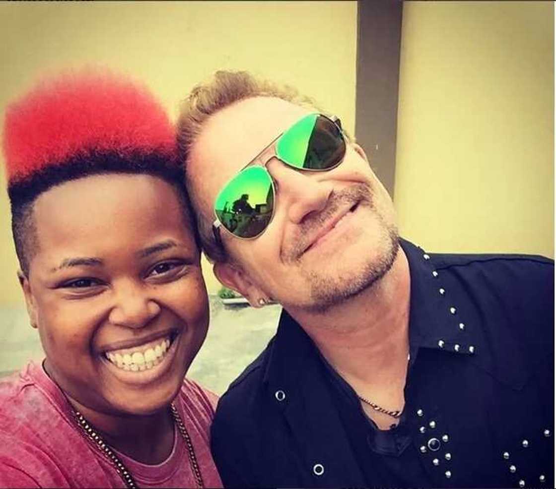 Photos: Nigerian Artists Meet U2 Frontman Bono Photos: Nigerian Artists Meet U2 Frontman Bono