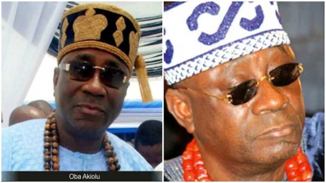 Could the reason for Oba Akiolu's snub, lie behind his ever-present dark glasses? Could the reason for Oba Akiolu's snub, lie behind his ever-present dark glasses?
