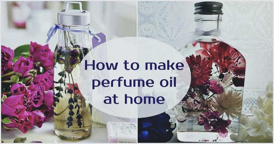 Perfume oil at home Perfume oil at home