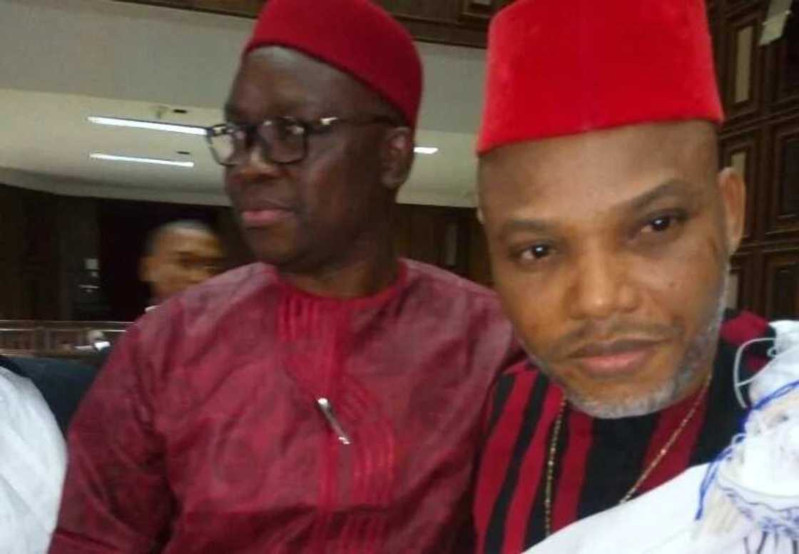 Fayose begins fundraising for Nnamdi Kanu