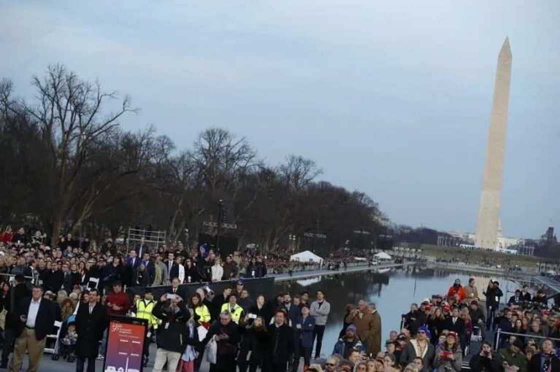 Obama's inaugural concert in 2009 vs Trump's inaugural concert