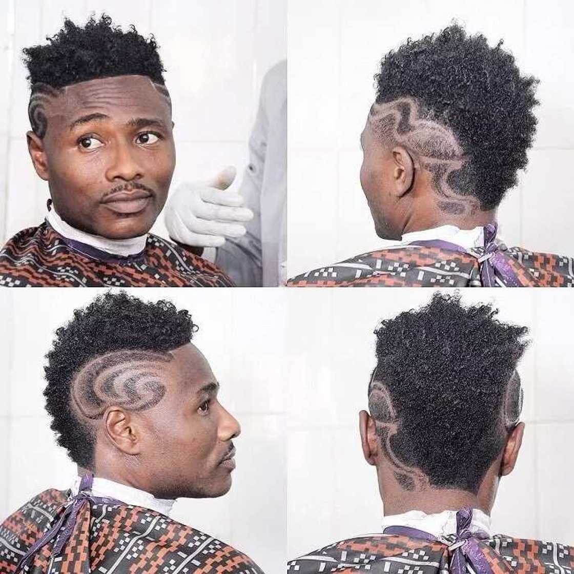 Meet Nigerian barber who can give you amazing haircuts (photos) Meet Nigerian barber who can give you amazing haircuts (photos)